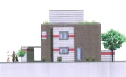 Seitenansicht gemäß Architektenplanung - Attraktives Reihenendhaus in ruhiger Wohnlage