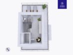 Grundriss Visualisierung DG (nicht maßstabsgetreu) - Attraktives Reihenendhaus in ruhiger Wohnlage
